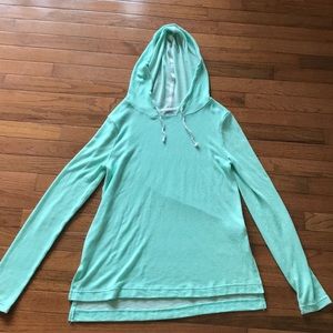 Cyan hoodie